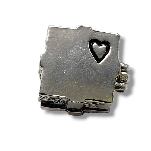 Ganz The Little Christmas Gift Prayer Box Charm Pendant Holly Magnetic Holiday - Picture 5 of 6